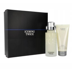 ICEBERG TWICE POUR HOMME 125ml woda toaletowa + 100ml żel do kąpieli - ZESTAW KOSMETYKÓW